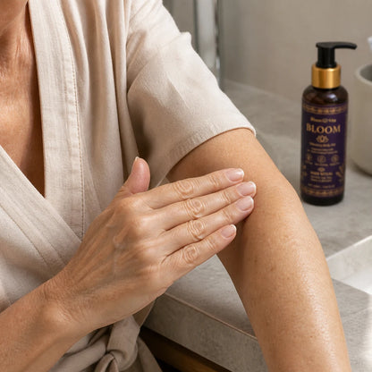 BLOOM Olio Setificante per il Corpo - 100% Autentico