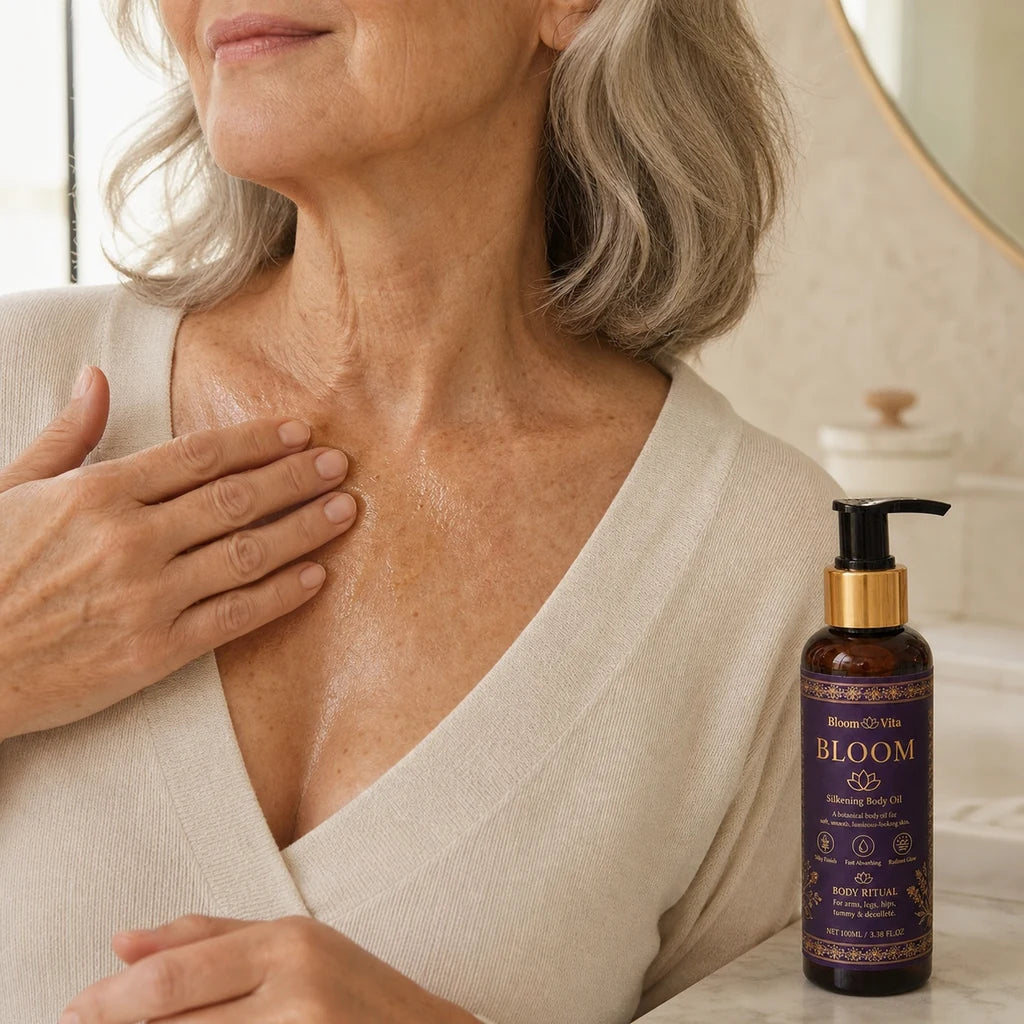 BLOOM Olio Setificante per il Corpo - 100% Autentico