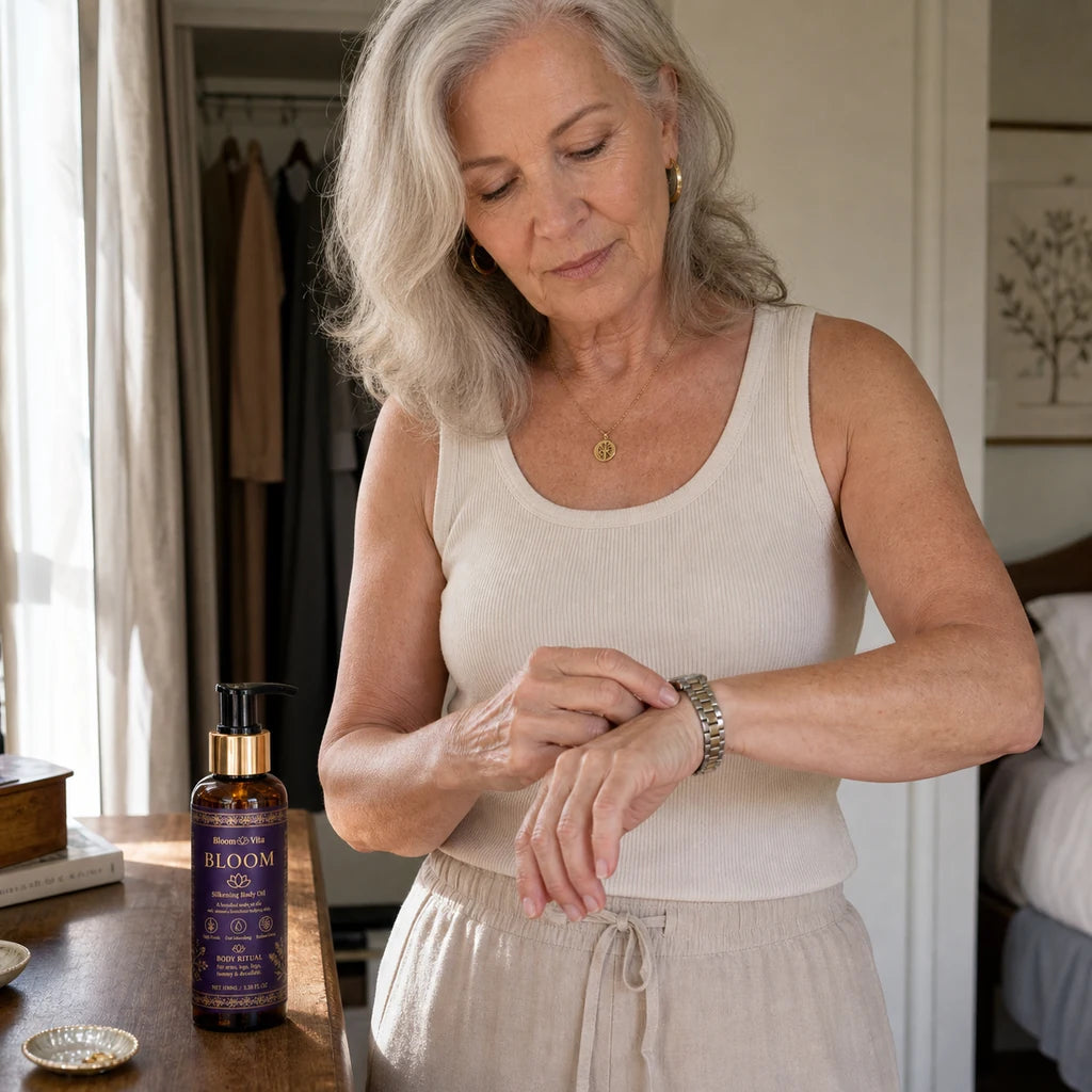 BLOOM Olio Setificante per il Corpo - 100% Autentico